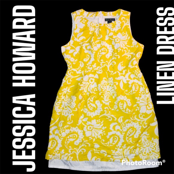 Jessica Howard Dresses Linen Jessica Howard Dress Poshmark